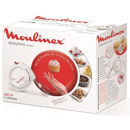 Batteur de cuisine, Moulinex, Easymax, 200w 2V