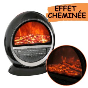 CHAUFFAGE À EFFET CHEMINÉE ( MARQUE SUISSE )-Tatawi