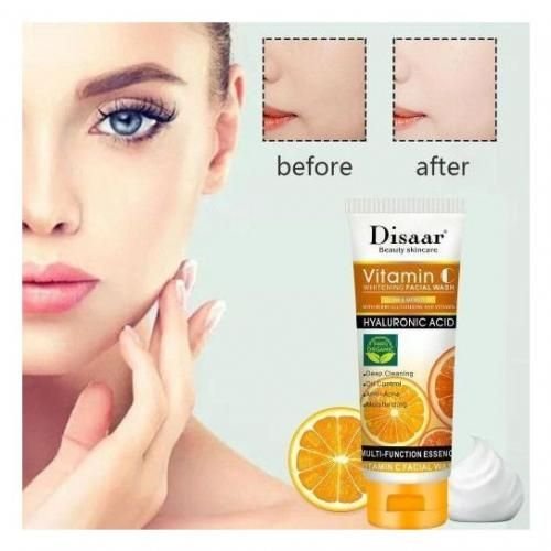 Gommage Corporel Éclaircissant BISMID à La Vitamine C Et Orange - 550 Ml - Pour Visage Et Corps - Neuf