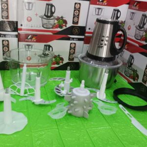 FIZLER v2 Hachoir Électrique Bol en INOX 2L FIZLER - 1000W 2in1 inox et glass v2