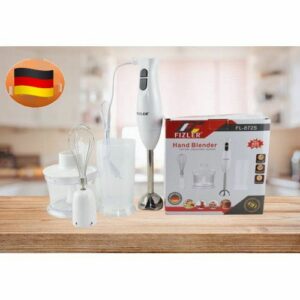 FIZLER Mixeur plongeant inox 500W 4 en 1 - hand blender - FIZLER خلاط غاطس من الستانلس ستيل 500 وات - خلاط